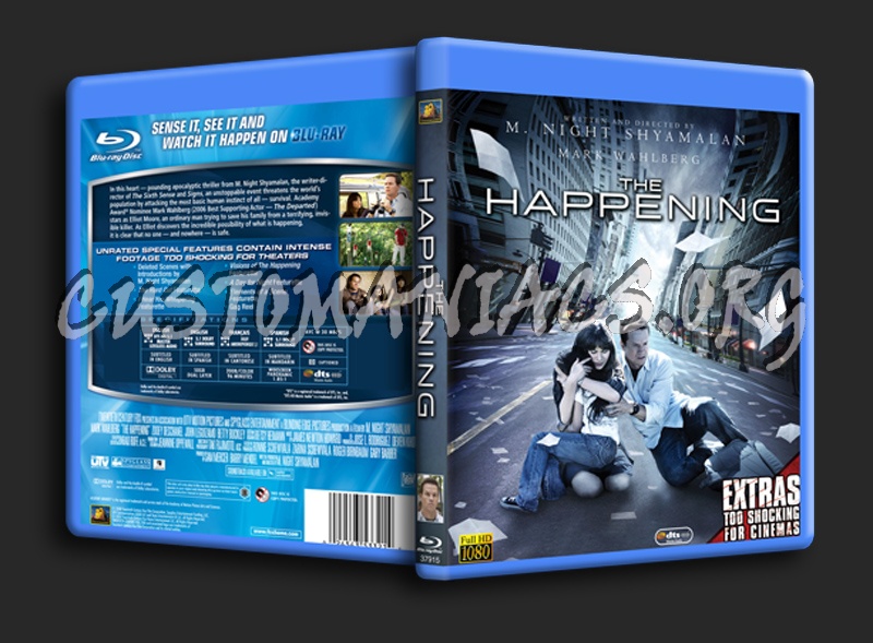 The Happening blu-ray cover