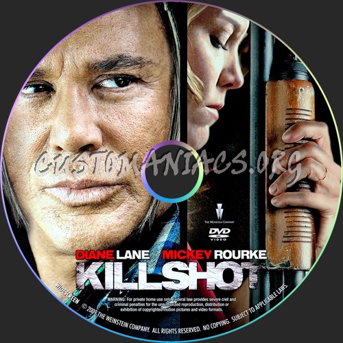 Killshot dvd label