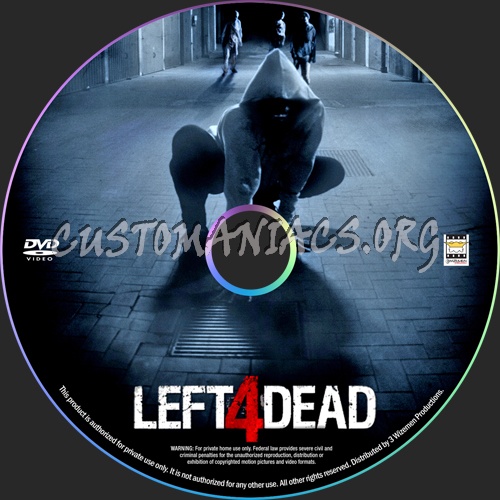 Left for Dead dvd label