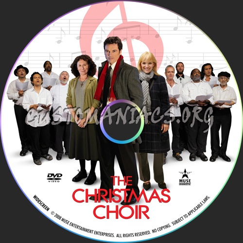 The Christmas Choir dvd label