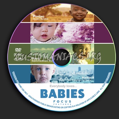 Babies dvd label