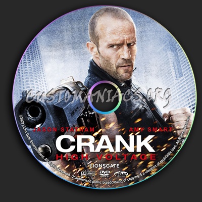 Crank 2 High Voltage dvd label - DVD Covers & Labels by Customaniacs ...