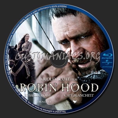 Robin Hood blu-ray label