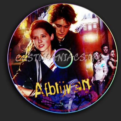 Afblijven dvd label