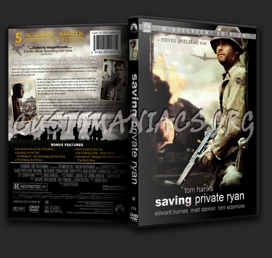 Saving Private Ryan dvd cover