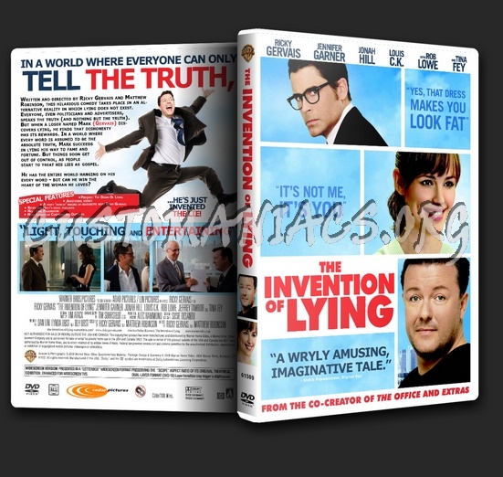 The invention of lying dvd cover