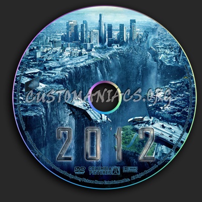 2012 dvd label