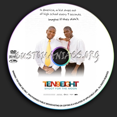 Ten 9 Eight dvd label