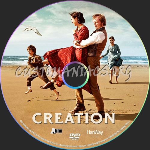 Creation dvd label