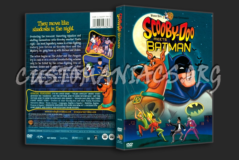 Scooby Doo Meets Batman dvd cover - DVD Covers & Labels by Customaniacs ...