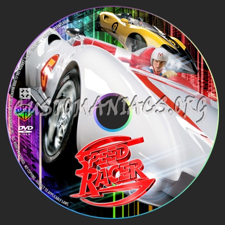 Speed Racer dvd label