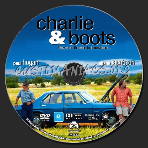 Charlie & Boots dvd label