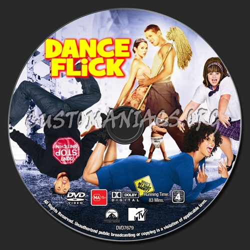 Dance Flick dvd label