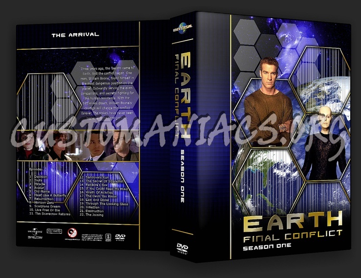 Earth: Final Conflict - TV Collection dvd cover