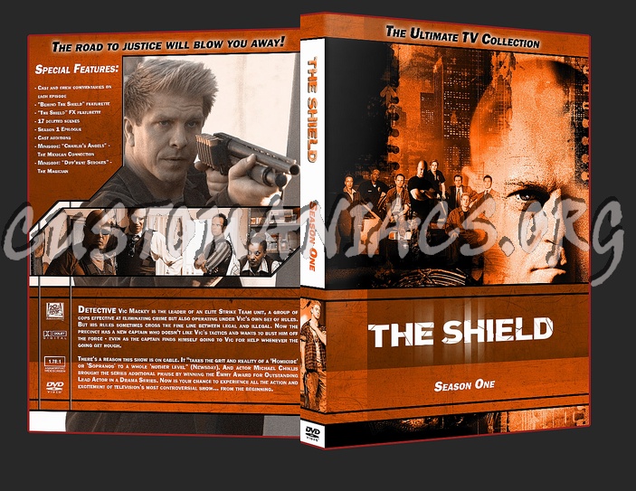 The Shield dvd cover