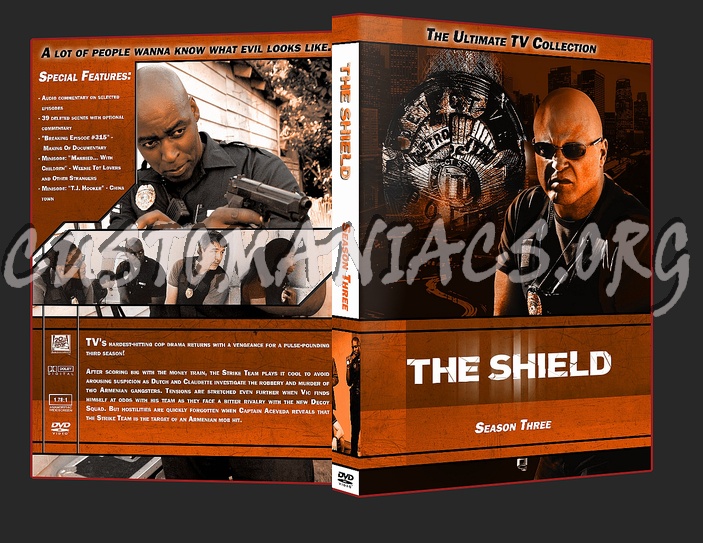 The Shield dvd cover