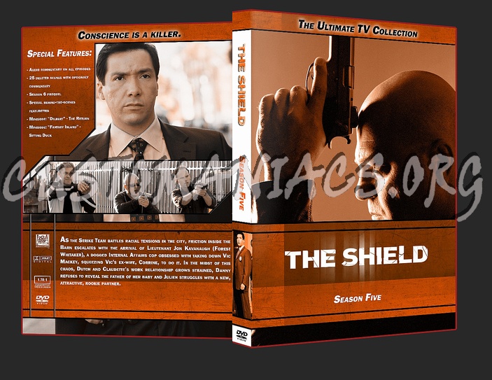 The Shield dvd cover