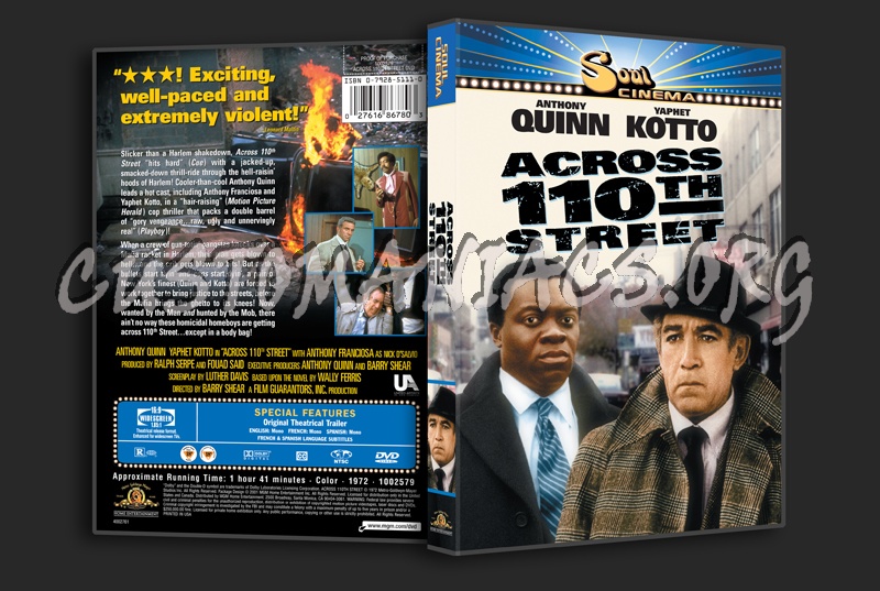 Across 110th Street dvd cover