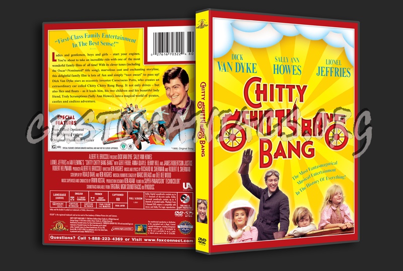 Chitty Chitty Bang Bang dvd cover