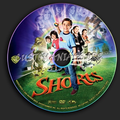 Shorts dvd label