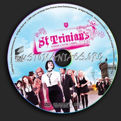 St Trinian's dvd label