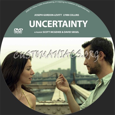 Uncertainty dvd label