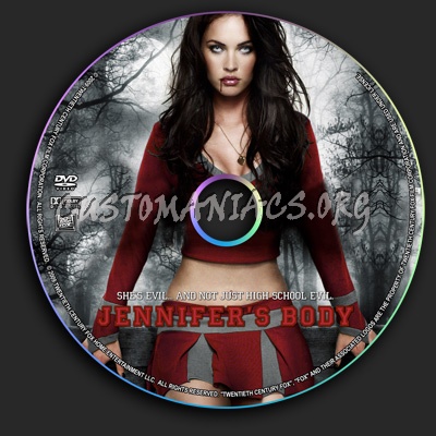 Jennifer's Body dvd label