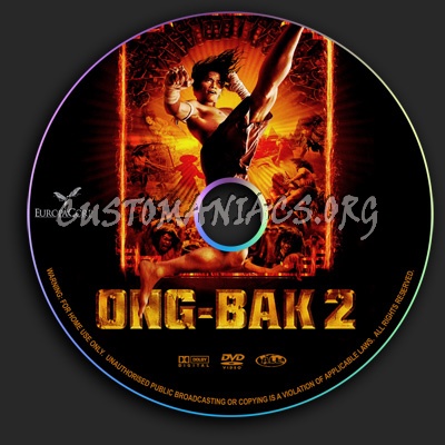 Ong-Bak 2 dvd label