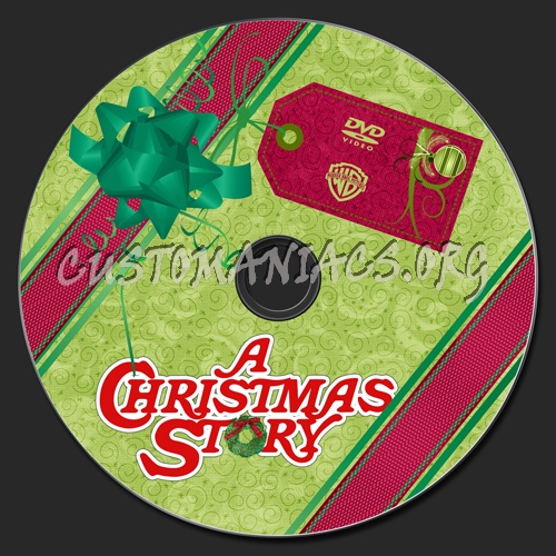 A Christmas Story dvd label