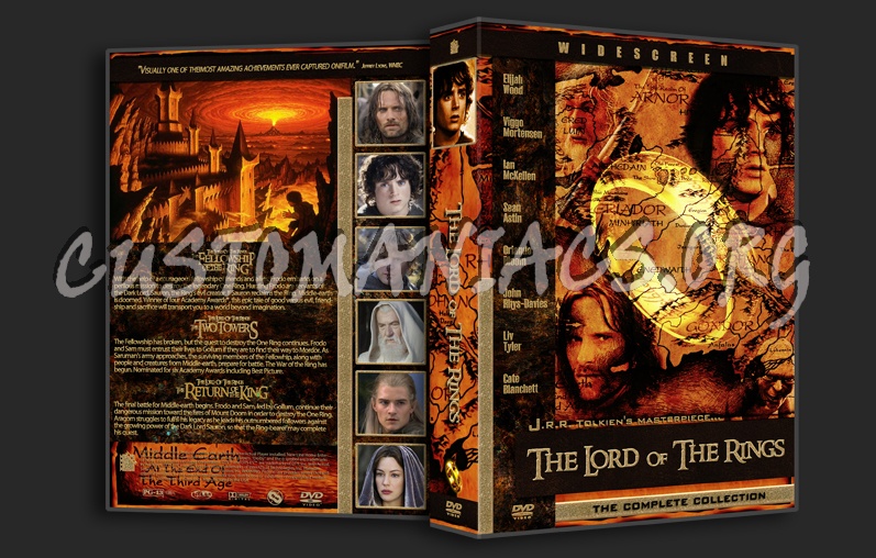 The Lord of the Rings Collection dvd cover