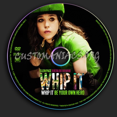 Whip It dvd label