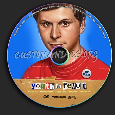 Youth In Revolt dvd label