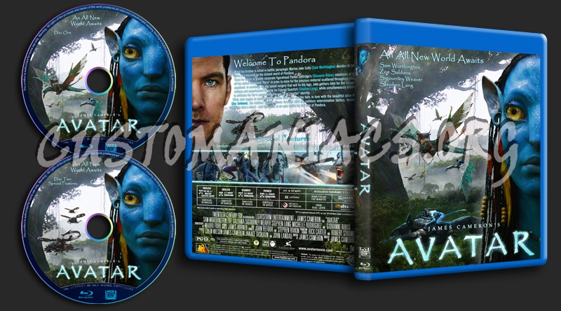 Avatar blu-ray cover
