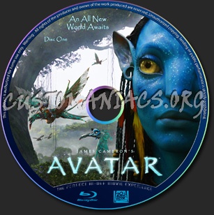 Avatar blu-ray label