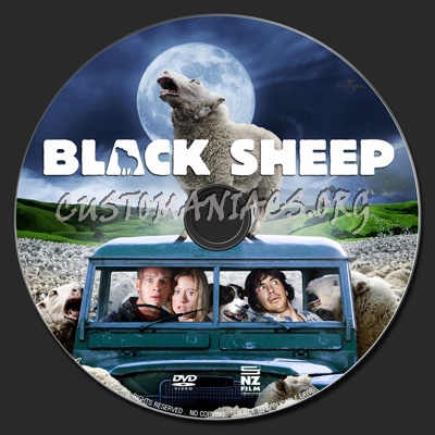 Black Sheep (2006) dvd label