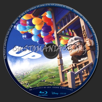 Up blu-ray label