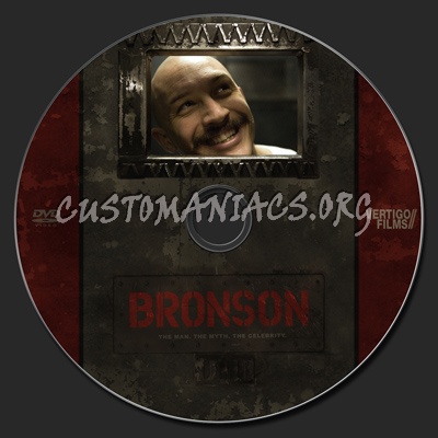 Bronson dvd label