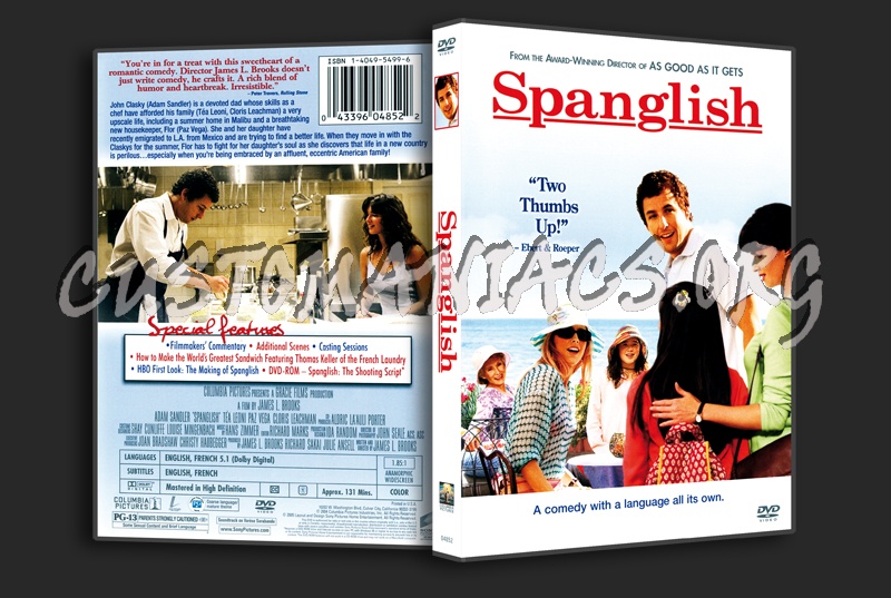 Spanglish dvd cover
