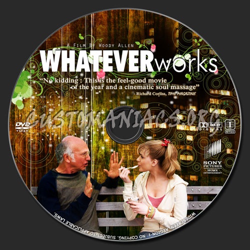 Whatever Works dvd label