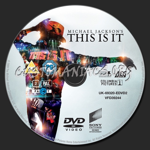 This Is It dvd label