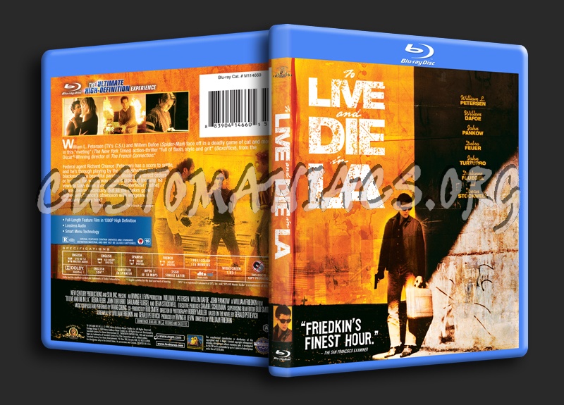 To Live and Die in L.A. blu-ray cover