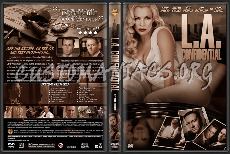 L.A. Confidential dvd cover