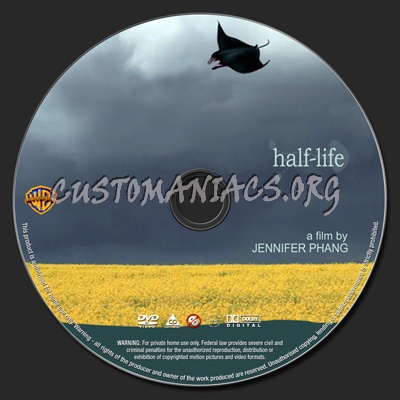 Half-Life dvd label