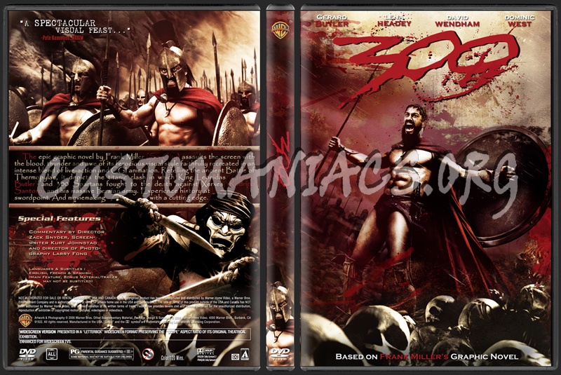 300 dvd cover