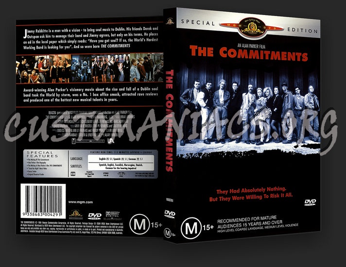 The Commitments dvd cover