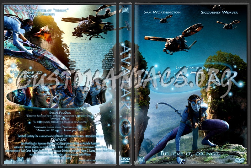 Avatar dvd cover