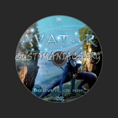 Avatar dvd label