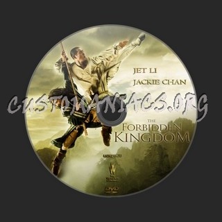 Forbidden Kingdom dvd label