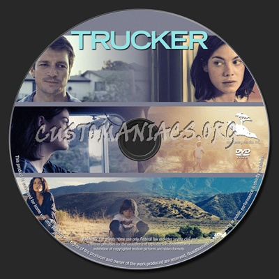 Trucker dvd label