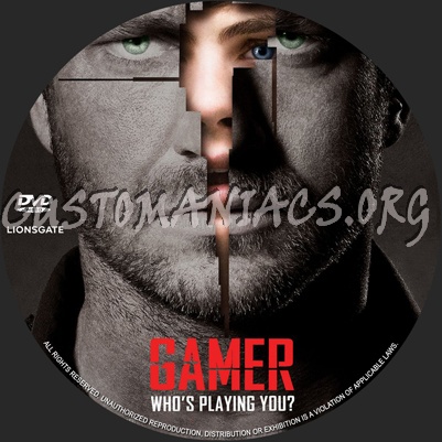 Gamer dvd label